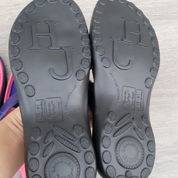 Women's Bundle Super Soft Jelly Slide Sandals Sz 6 - Picture 6 of 12